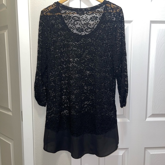 Black Lace Top - Picture 2 of 5